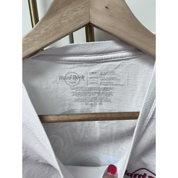 Vtg Hard Rock Cafe Baltimore Maryland Mens White T-Shirt Sz Large Short Sleeve - Picture 3 of 5